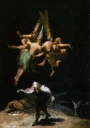 Francisco de goya y Lucientes Witches in the Air china oil painting artist